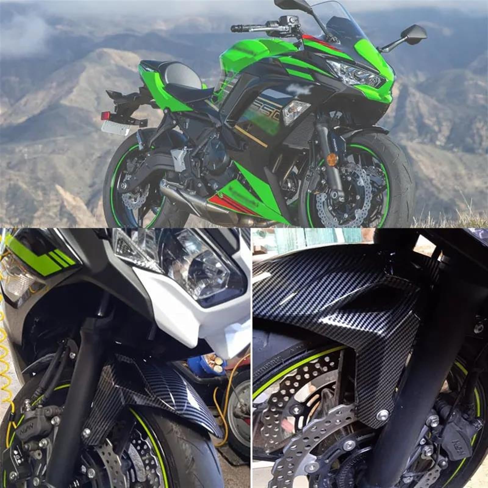 Kawasaki Ninja650 / Z650対応 フロントフェンダー Kawasaki Ninja650 / Z650対応 フロントフェンダー Fit for